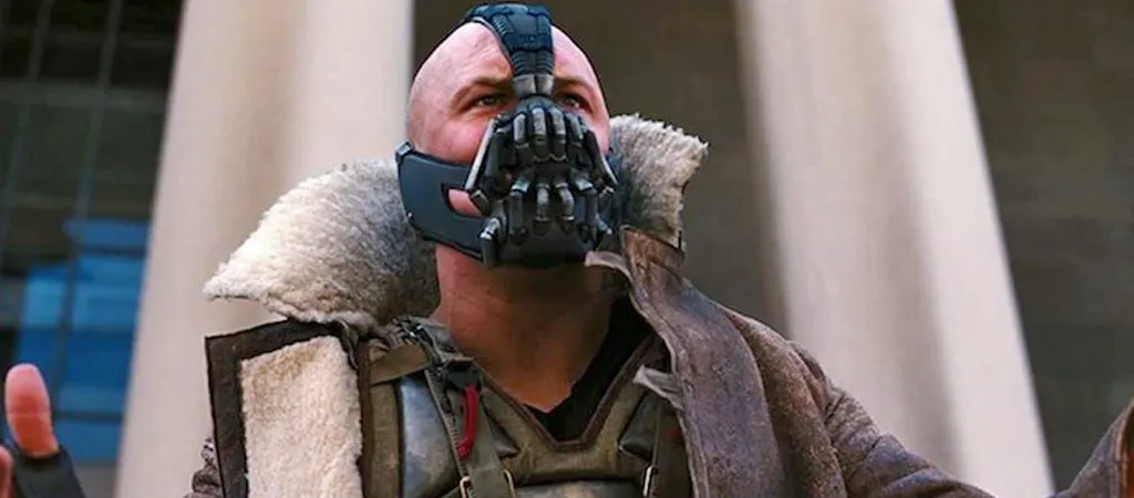 Tom Hardy as Bane 10 DC Movie Villians