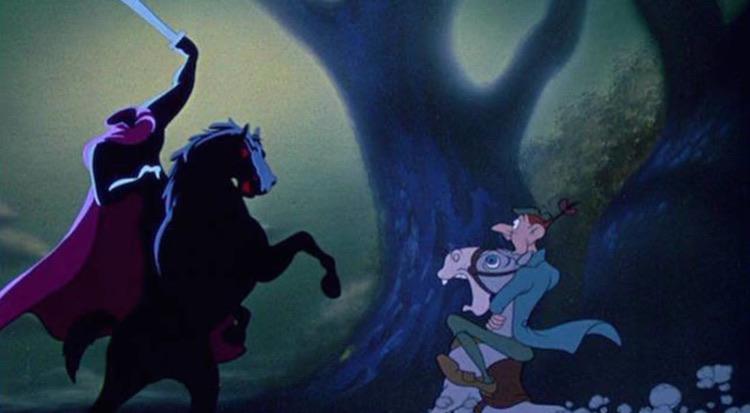 The Best Animated Halloween Movies- The Adventures of Ichabod Crane and Mr. Toad 